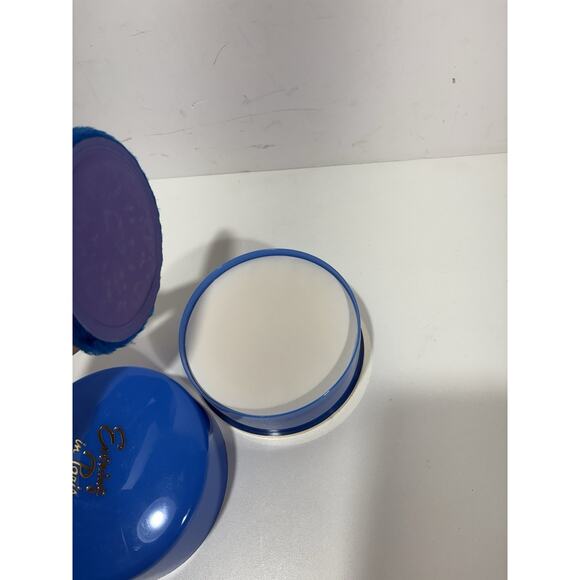 Vintage Evening in Paris Bath Powder Jumbo Size Blue Puffer NEW Old Stock - Picture 4 of 4